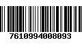 Código de Barras 7610994008093