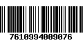 Código de Barras 7610994009076