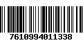 Código de Barras 7610994011338