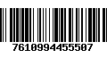 Código de Barras 7610994455507