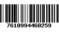 Código de Barras 7610994460259