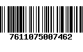 Código de Barras 7611075007462