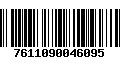 Código de Barras 7611090046095