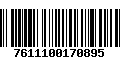 Código de Barras 7611100170895