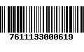 Código de Barras 7611133000619