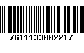 Código de Barras 7611133002217