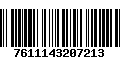 Código de Barras 7611143207213