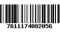 Código de Barras 7611174082056