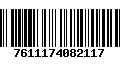 Código de Barras 7611174082117