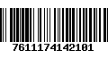 Código de Barras 7611174142101