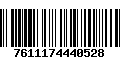 Código de Barras 7611174440528