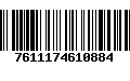 Código de Barras 7611174610884