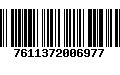 Código de Barras 7611372006977