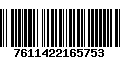 Código de Barras 7611422165753