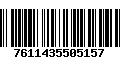 Código de Barras 7611435505157