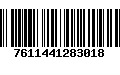 Código de Barras 7611441283018