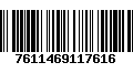 Código de Barras 7611469117616