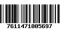 Código de Barras 7611471005697