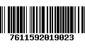 Código de Barras 7611592019023