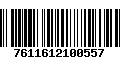 Código de Barras 7611612100557