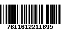 Código de Barras 7611612211895