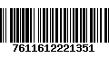 Código de Barras 7611612221351