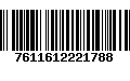 Código de Barras 7611612221788