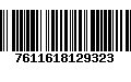 Código de Barras 7611618129323