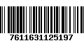 Código de Barras 7611631125197