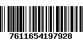 Código de Barras 7611654197928