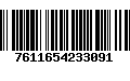 Código de Barras 7611654233091