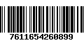 Código de Barras 7611654260899