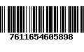 Código de Barras 7611654605898