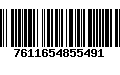 Código de Barras 7611654855491