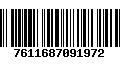 Código de Barras 7611687091972