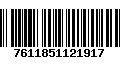 Código de Barras 7611851121917