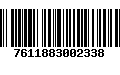 Código de Barras 7611883002338