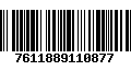 Código de Barras 7611889110877