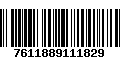 Código de Barras 7611889111829