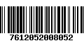 Código de Barras 7612052008052