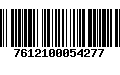 Código de Barras 7612100054277