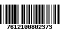 Código de Barras 7612100802373