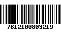 Código de Barras 7612100803219