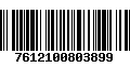 Código de Barras 7612100803899