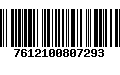 Código de Barras 7612100807293