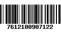 Código de Barras 7612100907122