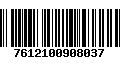 Código de Barras 7612100908037