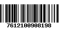 Código de Barras 7612100908198