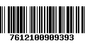 Código de Barras 7612100909393