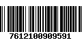 Código de Barras 7612100909591